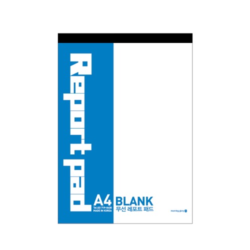 2000 A4 REPORT PAD (BLANK)